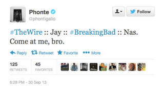 <em>The Wire</em> is Jay Z and <em>Lost</em> is Kanye: Phonte has thought a lot about which rappers correspond to which classic television shows